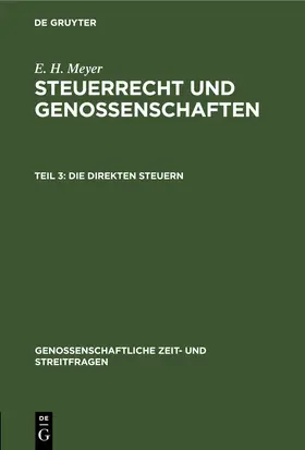  Die direkten Steuern | eBook | Sack Fachmedien