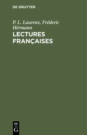 Hérmann / Laurens |  Lectures françaises | Buch |  Sack Fachmedien