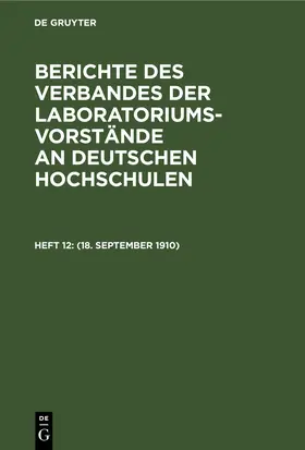  (18. September 1910) | eBook | Sack Fachmedien