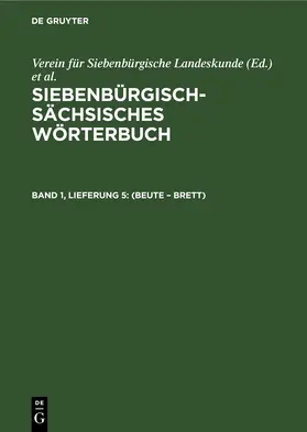 Schullerus |  (Beute – Brett) | eBook | Sack Fachmedien