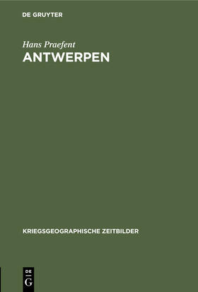 Praefent |  Antwerpen | Buch |  Sack Fachmedien