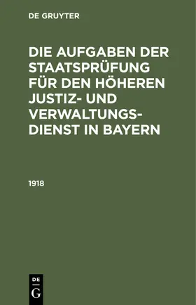  1918 | eBook | Sack Fachmedien