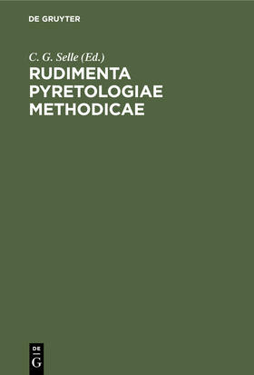 Selle |  Rudimenta Pyretologiae methodicae | Buch |  Sack Fachmedien