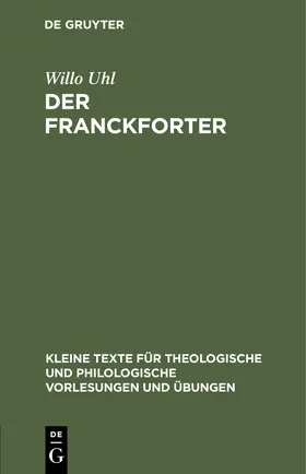 Uhl |  Der Franckforter | Buch |  Sack Fachmedien