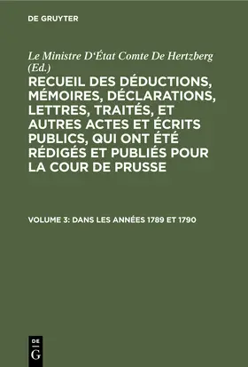  Dans les années 1789 et 1790 | eBook | Sack Fachmedien