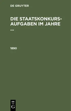  1890 | eBook | Sack Fachmedien