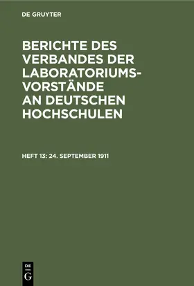  24. September 1911 | eBook | Sack Fachmedien