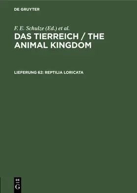 Werner |  Reptilia Loricata | eBook | Sack Fachmedien