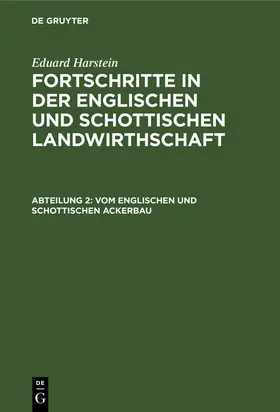 Harstein |  Vom englischen und schottischen Ackerbau | Buch |  Sack Fachmedien