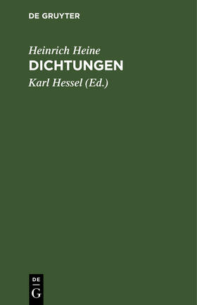 Heine / Hessel |  Dichtungen | eBook | Sack Fachmedien