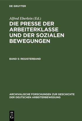Eberlein / Böhm / Weber |  Registerband | eBook | Sack Fachmedien