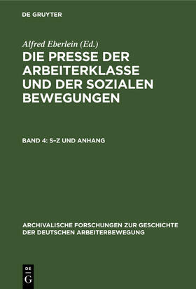 Eberlein |  S¿Z und Anhang | Buch |  Sack Fachmedien