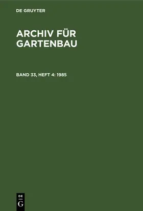  1985 | eBook | Sack Fachmedien