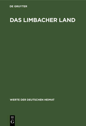 Das Limbacher Land | Buch |  Sack Fachmedien