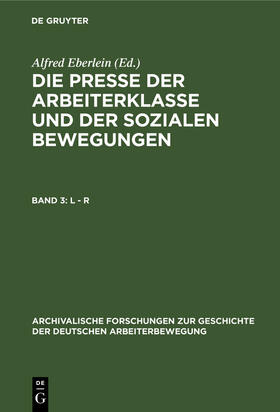 Eberlein |  L - R | Buch |  Sack Fachmedien