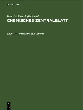 Bertsch / Pflücke / Klemm |  26. Februar | Buch |  Sack Fachmedien