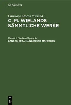 Wieland | Erzählungen und Mährchen | Buch | 978-3-11-251693-5 | sack.de