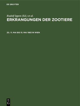 Schröder / Ippen |  11. Mai bis 15. Mai 1983 in Wien | Buch |  Sack Fachmedien