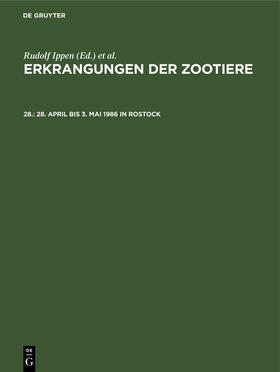 Schröder / Ippen |  28. April bis 3. Mai 1986 in Rostock | Buch |  Sack Fachmedien