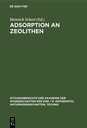 Degruyter |  Adsorption an Zeolithen | Buch |  Sack Fachmedien