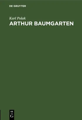 Polak |  Arthur Baumgarten | Buch |  Sack Fachmedien