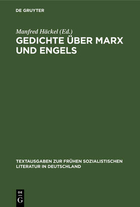 Häckel |  Gedichte über Marx und Engels | Buch |  Sack Fachmedien