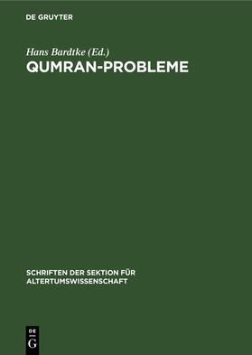 Bardtke |  Qumran-Probleme | Buch |  Sack Fachmedien