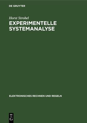 Strobel |  Experimentelle Systemanalyse | Buch |  Sack Fachmedien