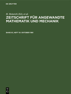 Schmid / Heinrich |  Oktober 1981 | Buch |  Sack Fachmedien