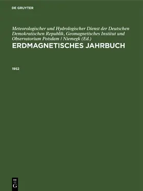  1952 | Buch |  Sack Fachmedien