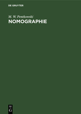 Pentkowski |  Nomographie | Buch |  Sack Fachmedien