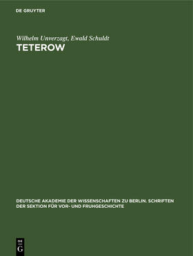 Schuldt / Unverzagt |  Teterow | Buch |  Sack Fachmedien