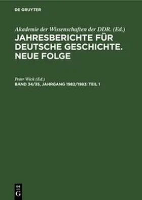 Wick |  Teil 1 | eBook | Sack Fachmedien