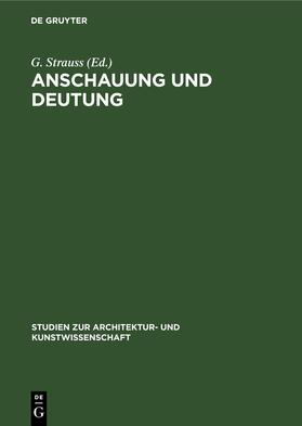 Strauss |  Anschauung und Deutung | Buch |  Sack Fachmedien