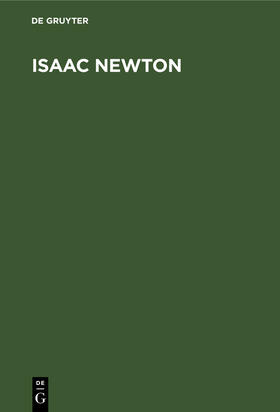  Isaac Newton | Buch |  Sack Fachmedien