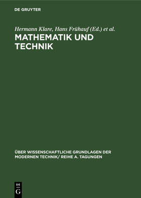 Klare / Frühauf / Gummel |  Mathematik und Technik | Buch |  Sack Fachmedien