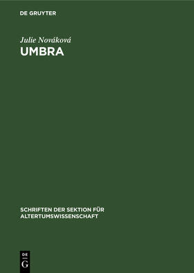 Nováková |  Umbra | Buch |  Sack Fachmedien