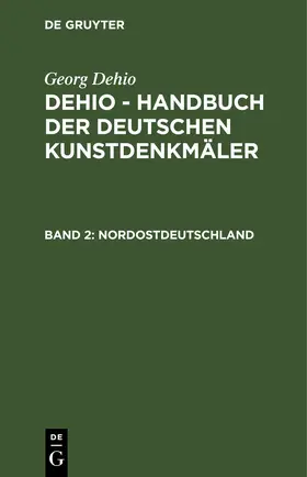 Dehio |  Nordostdeutschland | Buch |  Sack Fachmedien