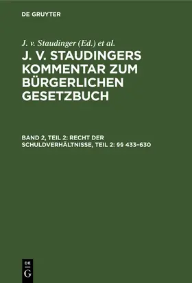  Recht der Schuldverhältnisse, Teil 2: §§ 433-630 | Buch |  Sack Fachmedien