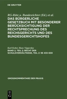  Recht der Schuldverhältnisse, Teil 2: §§ 433–630 | eBook | Sack Fachmedien