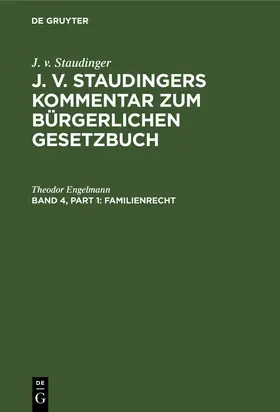 Engelmann |  Familienrecht | eBook | Sack Fachmedien