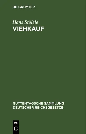 Stölzle |  Viehkauf | eBook | Sack Fachmedien