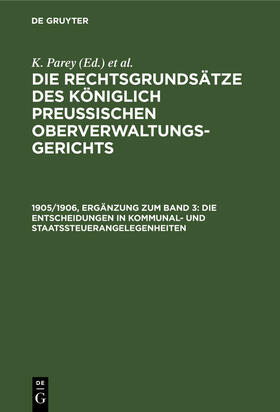 Kautz |  Die Entscheidungen in Kommunal- und Staatssteuerangelegenheiten | eBook | Sack Fachmedien