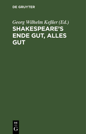  Shakespeare's Ende gut, alles gut | eBook | Sack Fachmedien