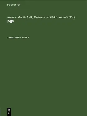  MP. Jahrgang 4, Heft 6 | eBook | Sack Fachmedien