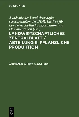  Juli 1964 | eBook | Sack Fachmedien