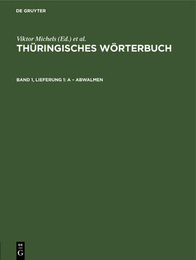 Lösch / Wiegand / Petzold |  A ¿ abwalmen | Buch |  Sack Fachmedien