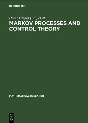 Nollau / Langer |  Markov Processes and Control Theory | Buch |  Sack Fachmedien