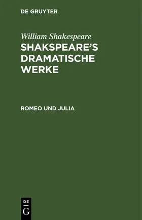 Shakespeare | Romeo und Julia | E-Book | sack.de