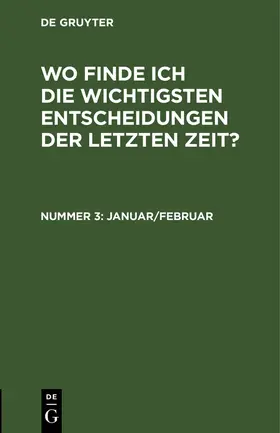  Januar/Februar | eBook | Sack Fachmedien